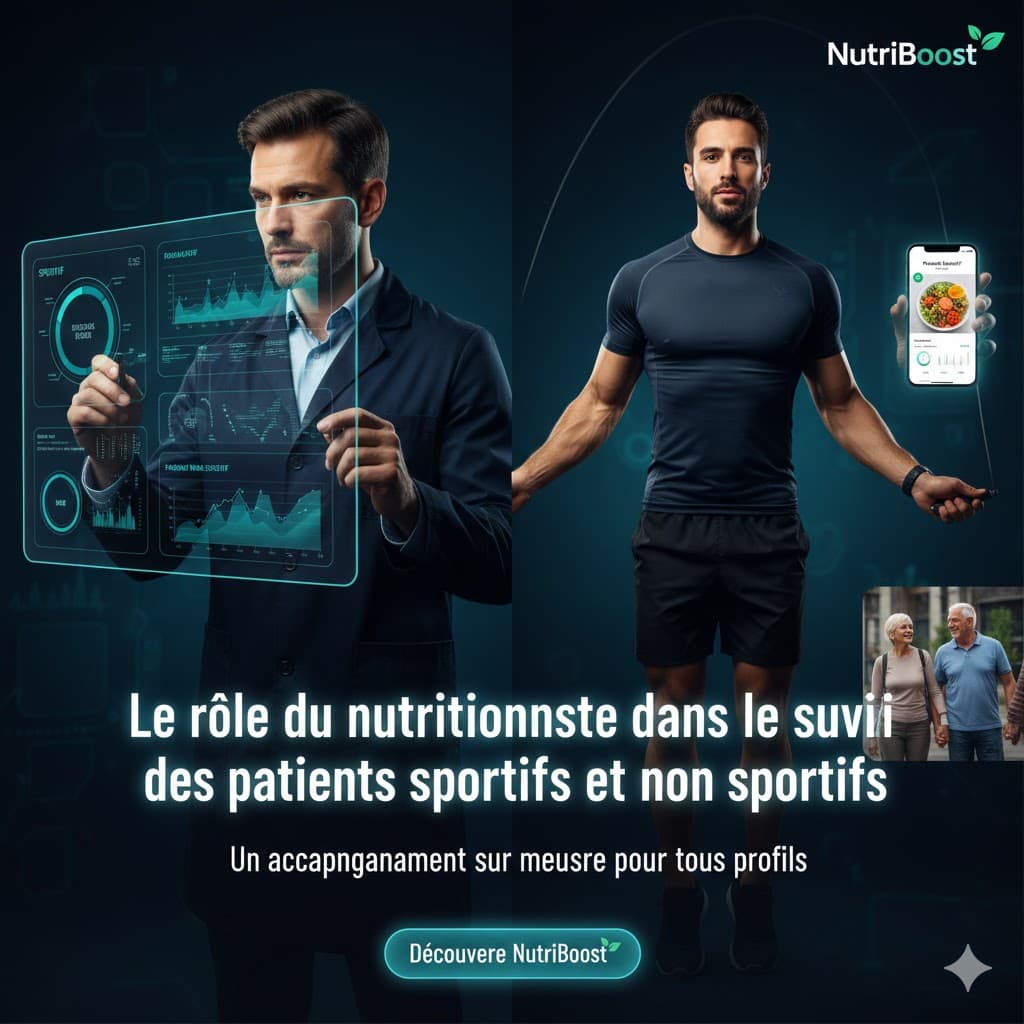 Le rôle du nutritionniste dans le suivi des patients sportifs et non sportifs