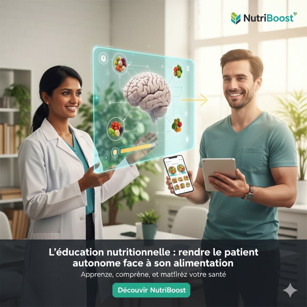 L’éducation nutritionnelle : rendre le patient autonome face à son alimentation